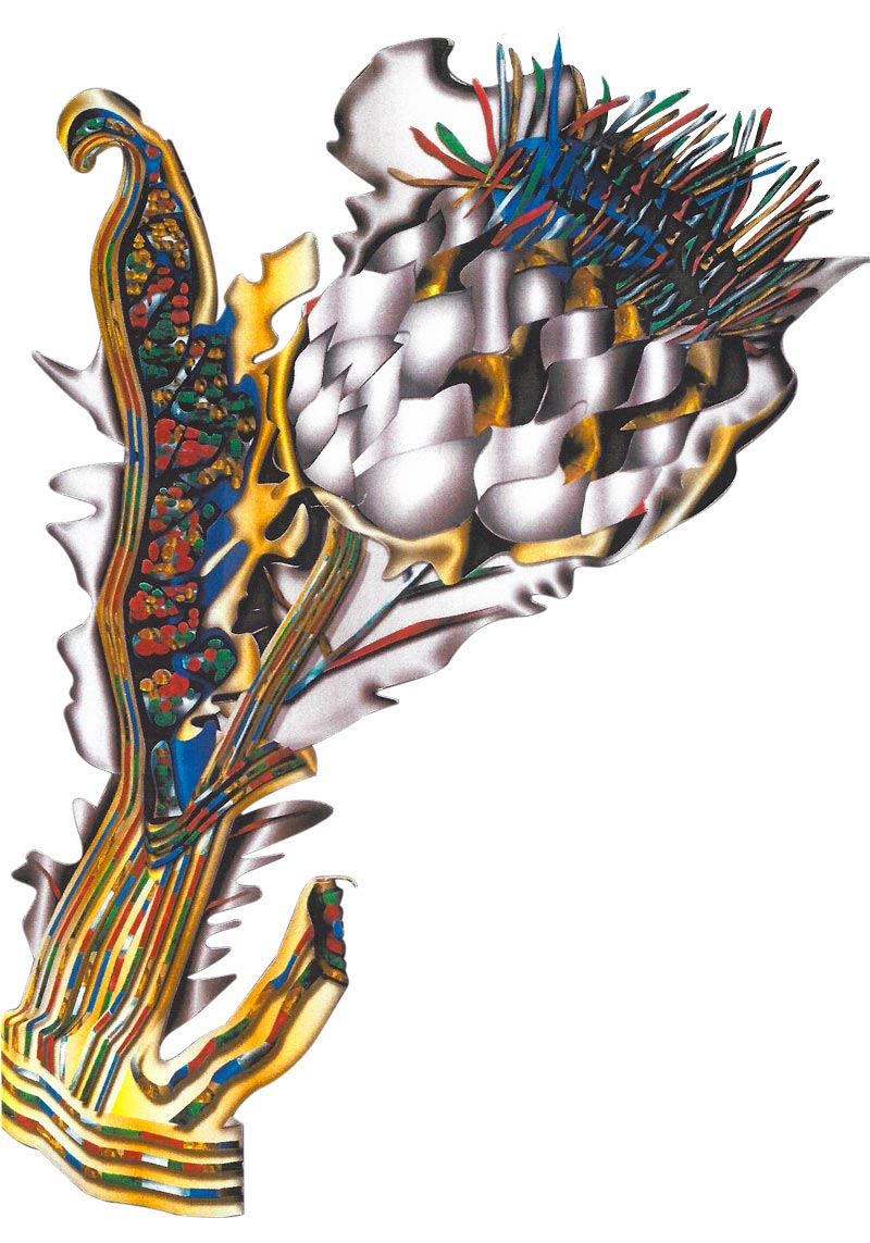 Joya Alcachofa perteneciente a la cuarta colección de Karmele Jewelry Design